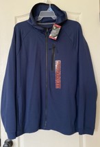 Member&#39;s Mark Men&#39;s Navy Blue Size XL Luxe Fabric Stretch Full Zip Hoodie NWT - £23.80 GBP
