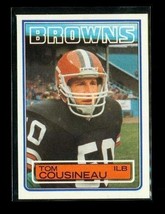 Vintage 1983 Topps Football Trading Card #246 Tom Cousineau Cleveland Browns - £3.94 GBP