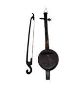 Circa 1st Quarter 20th Century West Authentic Carved African Goje with B... - $6,145.62 MXN