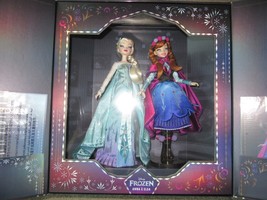 D23 EXPO 2022 EXCLUSIVE ANNA &amp; ELSA LE COLLECTOR&#39;S DOLL SET - $499.99