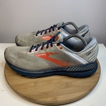 Brooks Adrenaline GTS 22 Mens Shoes Size 10.5 D Gray Running Athletic Sneakers - £39.65 GBP