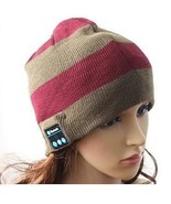 Color: CHARCOAL AND BLACK - STYLE C - Beanie Bebe Bluetooth Hat With Vin... - $49.16 CAD