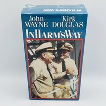 In Harms Way VHS Movie John Wayne, Kirk Douglas, Brand New Sealed Waterm... - £6.92 GBP