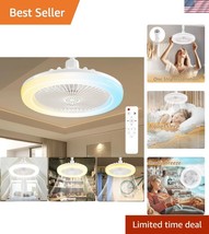 Versatile 10&quot; Dimmable Ceiling Fan Light with Remote - 3 Color Temp for ... - $29.99