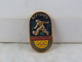1980 Summer Olympics Event Pin - Soccer - Stamped Pin - $276.05 MXN