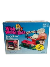 Wish World Kids Doll Figure Blaze Braise Fireplace SEALED box Kenner 1987 Trina - £50.48 GBP