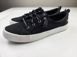 Sperry womens Sperry Crest Vibe Sneaker, Black Linen, size 10 - $556.03 MXN