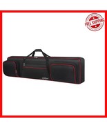 Luxury 88 Key Keyboard Case - Padded Gig Bag with Adjustable Straps &amp; Po... - $121.20 CAD