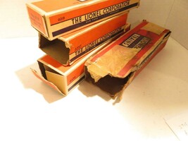 LIONEL POST-WAR TRAINS - FOUR EMPTY BOXES- FAIR - B2R - $4.70