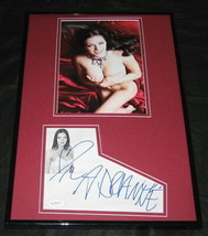 Adrianne Curry Signed Framed 12x18 Photo Set JSA - £63.10 GBP