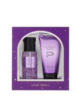 Victoria&#39;s Secret Love Spell Mini Fragrance Duo Gift Set Notes of Cherry  - $608.18 MXN