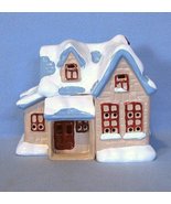House of Lloyd Vintage Christmas Village Cottage Lighted Handpainted - £6.28 GBP