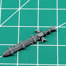 Black Templar Vehicle Mounted Sword BITS Warhammer 40k Space Marines Tank - $10.52