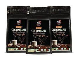Colombian Coffee Bag - Decaf Colombian Ground Coffee, Medium Roast, 100% Pure Ar - £28.65 GBP
