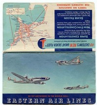 Eastern Airlines Ticket &amp; Jacket ReBoarding Pass Baggage Checks 1952 Idl... - $33.62