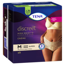 TENA Discreet Crème High Waist Underwear 9 Pants – Medium - $91.91