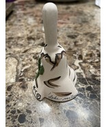 Arizona Ceramic Handmade Bell With Cactus - $9.52