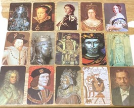Kings And Queens Of England Knowledge In A Nutshell Photo Cards Set Of 40 - $24.74
