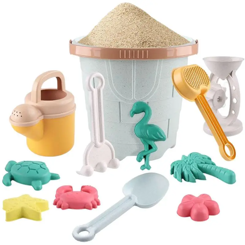 Sand Toy for Toddlers Outdoor Summer Kids Beach Set with Sand Toy Molds 12 pcs - £31.22 GBP+