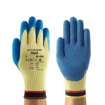Ansell Powerflex Plus  Gloves 80-600 - 12 Pairs/Pack. Size 7 Made With Kevlar - £88.32 GBP