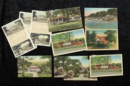 Vintage Lot 11 Early Linen Postcards Massanetta Springs Hotel Harrisonburg VA - £13.98 GBP