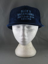 Vintage Corduroy Hat - Bucks Backhoeing - Adult Snapback - £31.10 GBP