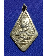 Silver Old F.A.N Federacion Argentin Nataci Waterpolo 1st Division penda... - £30.38 GBP