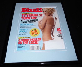 Kelly Carlson Framed ORIGINAL 2004 Stuff Magazine Cover Nip/Tuck - £27.60 GBP
