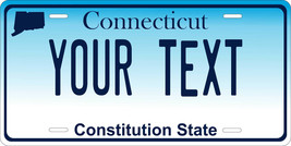 Connecticut 2015 License Plate Personalized Custom Auto Bike Motorcycle Moped  - £8.77 GBP+