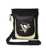 Pittsburgh Penguins NHL Traveler Bag Crossbody Purse 6.5 x 7.75&quot; - $544.82 MXN