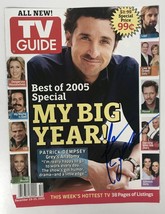 Patrick Dempsey Signed Autographed &quot;TV Guide&quot; Magazine Cover - £31.69 GBP