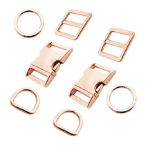 8 Pcs Assorted 3/4 Inch(20Mm) Zinc Alloy Metal Buckles Fasteners For Web... - £16.41 GBP