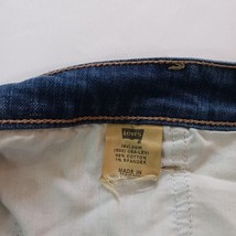 Levi's Women's Bootcut 590 Blue Cotton Denim Jeans Measured (45×27.5) image 4