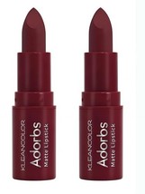 Lipstick Kleancolor Absorbs Matte Lipstick LS901-06 Samba 2 Pack - $8.41