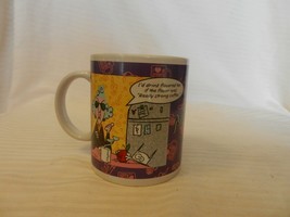 Maxine Purple Ceramic Coffee Cup If Not For Stress, I&#39;d Have No Energy At All - £23.53 GBP