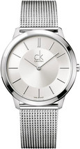 Calvin Klein K3M21126 Stainless Steel Mesh Swiss Men&#39;s Watch - £100.66 GBP