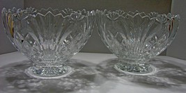 Pair of Captivating Fifth Avenue Crystal Bowls ~Wellington Pattern - $32.90