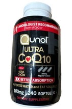 Qunol Ultra CoQ10 3X Better Absorption 100 Mg 240 Softgel Exp: 9/2026 - £36.99 GBP