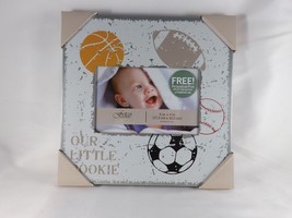 Fetco Home Decor Tiny Miracles 6" x 4" Photo Frame - New - Our Little Rookie - $20.23
