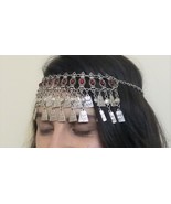 Anahit Forehead Crowns Silver Plated Drop, Armenian Headpieces Drop - $78.65 CAD
