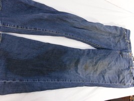 Men&#39;sJeans Levis 590 Boot Cut size w34 l32 has some staining on both sid... - $16.24