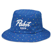 Pabst Blue Ribbon Blue Bucket Hat Blue - $34.82