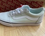 NWT Vans Ward Suede/Canvas Mint/Light Green Sneakers Shoes - Womens Size 9 - $51.41