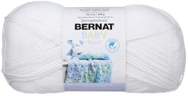 Bernat Baby Sport Big Ball Yarn - Sparkle-White Sparkle (Pack of 1) - $865.86 MXN