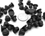 5/16” Rubber Hole Plugs  Black  Push In Stem Bumper  1/2&quot; OD  Bulk pack ... - £28.81 GBP