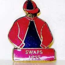 SWAPS - 1955 Kentucky Derby Winner Jockey Silks Pin - £14.95 GBP