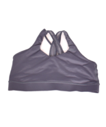 Avia Gray Compression Strappy Sports Bra Size XL Women&#39;s - $13.48