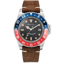 Mathey Tissot Men&#39;s Vintage Black Dial Watch - H900ALR - £104.86 GBP