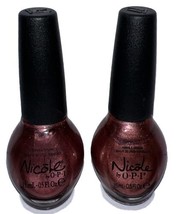 (Pack Of 2)Nicole by OPI Nail Polish #NI 178 Coco A GoGo  (Brownish /Bronze) - £23.64 GBP