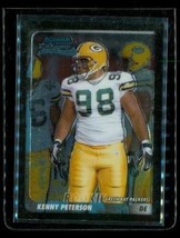 2003 Topps Bowman Chrome Rookie Football Card #164 Kenny Peterson Packers - £7.28 GBP